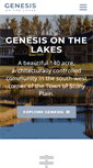 Mobile Screenshot of genesisonthelakes.com